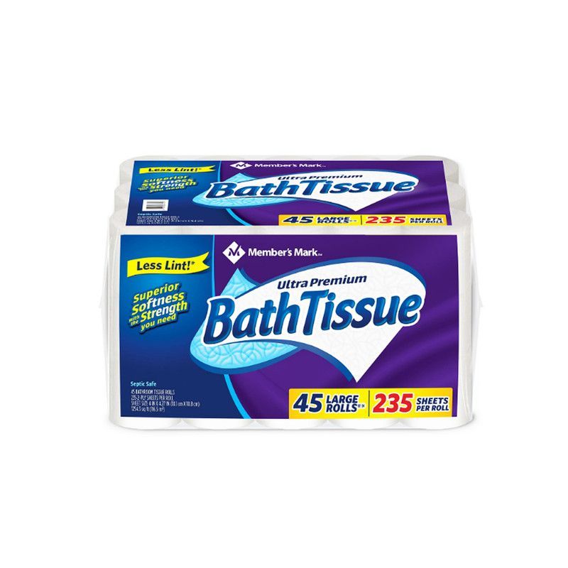 Bath Tissue Members 45 Ct