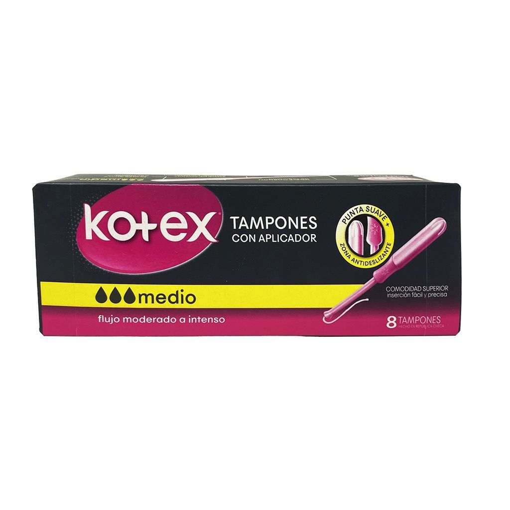 Tampon Kotex Fitness Aplic Med