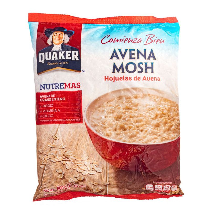 Avena Quaker Mosh 600grs