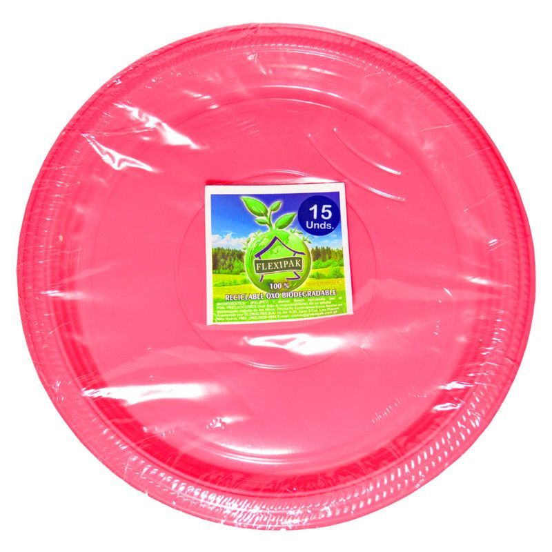 Flexipak Plato Rosado #9 Plus