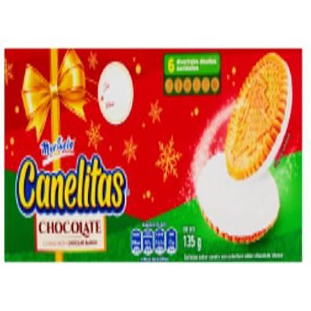 Canelitas Chocolate Nav 135gr