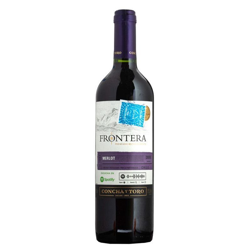 Vino Tint Frontera Mertot 750m