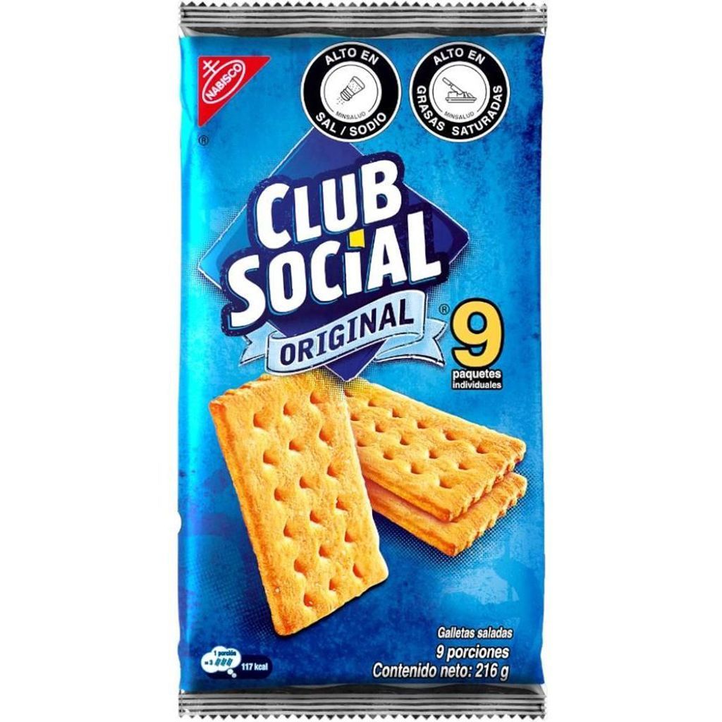 Club Social Galleta Orig 26gr