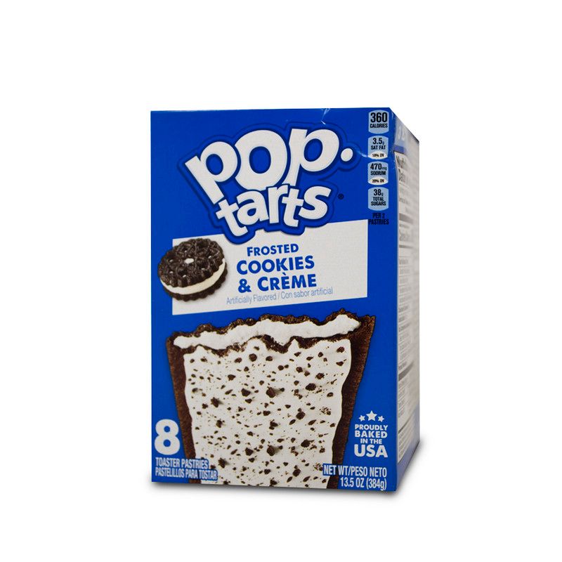 Kellogs Poptarts Cookies&amp;creme