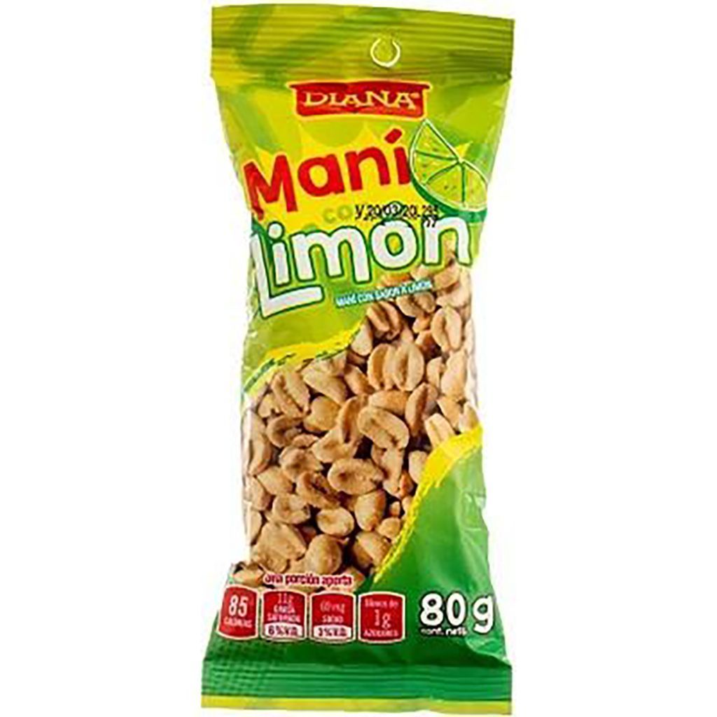 Maní Con Limón 80grs