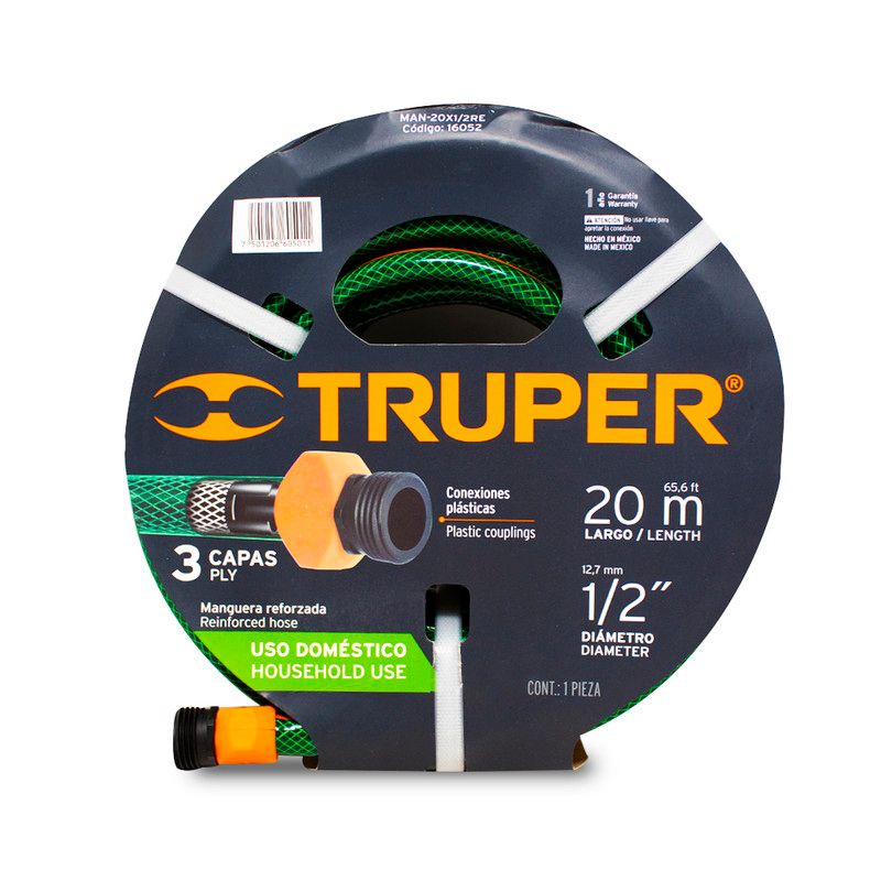 Manguera Reforz.man-20x1/2re (