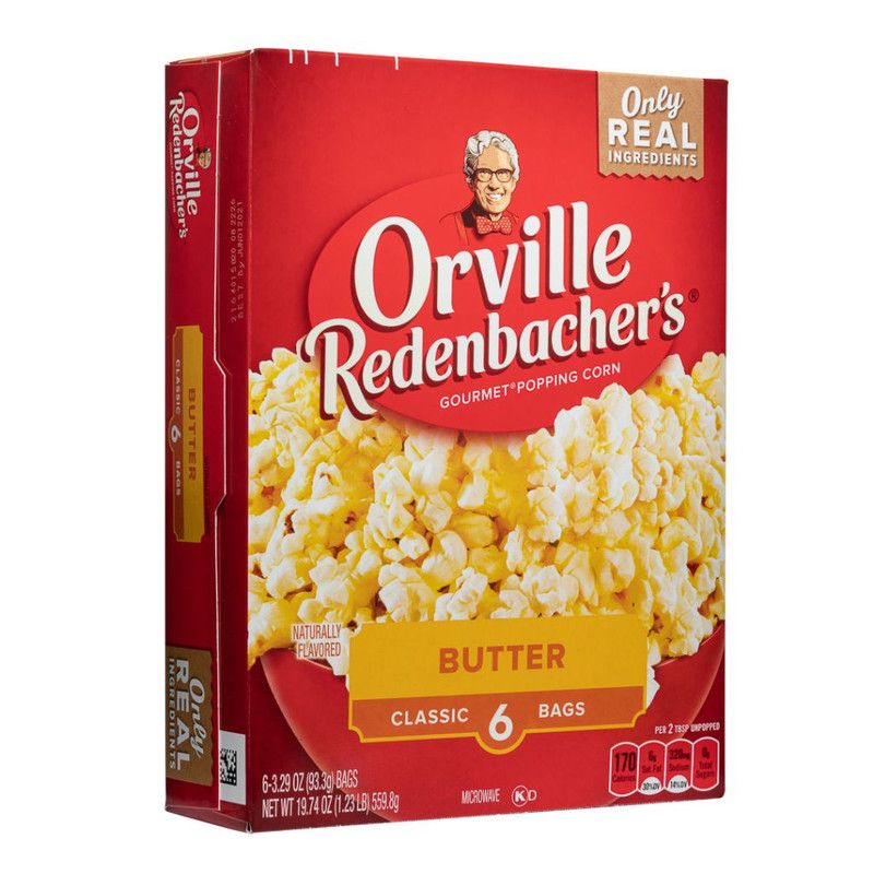 Popcorn Butter Orville 6 Unid