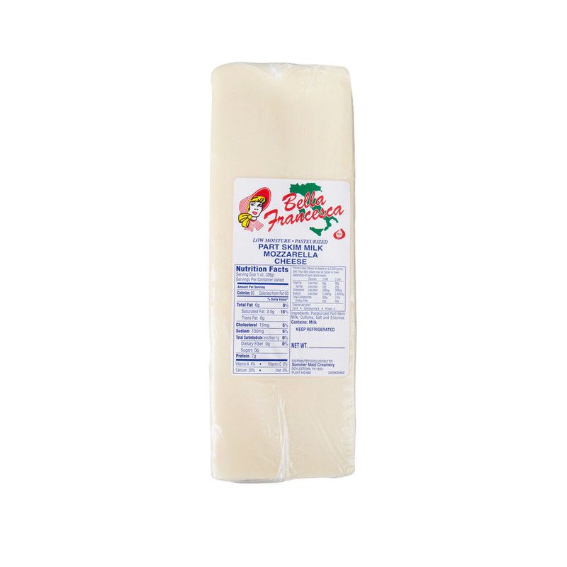 Queso Mozzarella 8/6.5 Lb