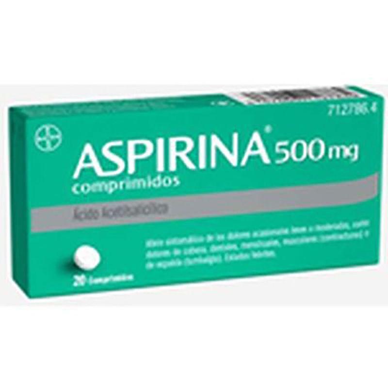 Aspirina Adultos Tab X 20