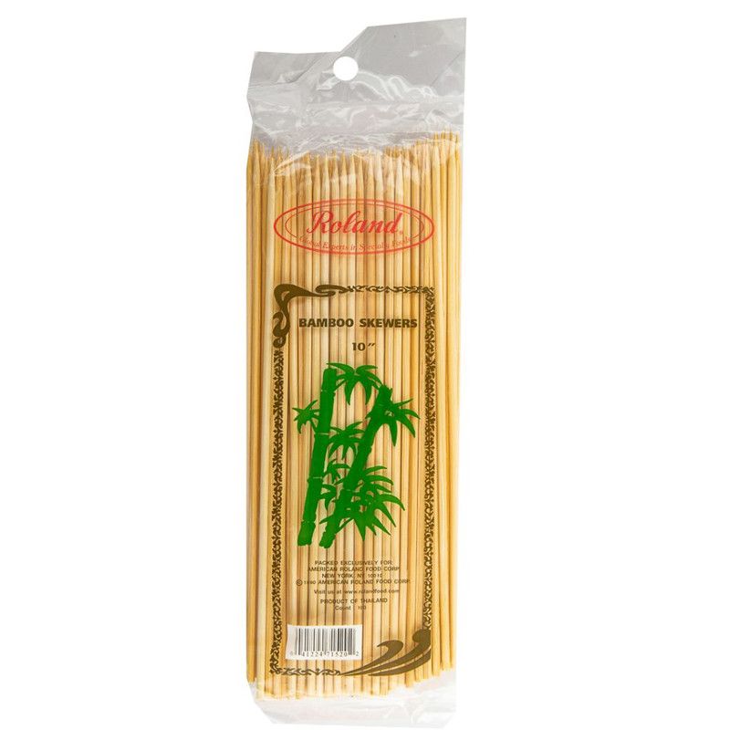 Brochetas De Bambu Roland 10&quot;