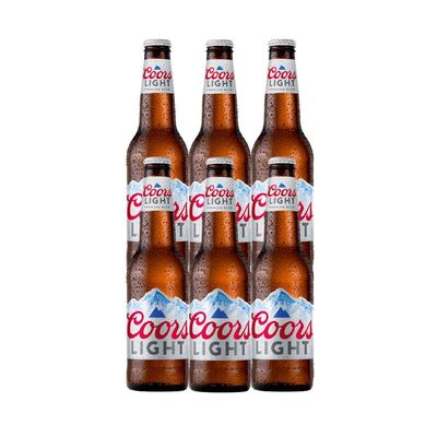 Cerve Coors Light Botella 12oz