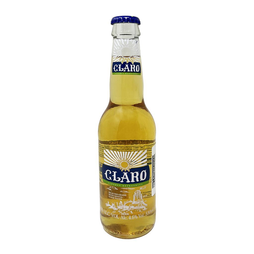 Cerveza Claro Botella 330 Ml