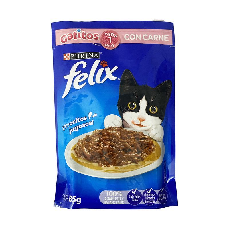 Felix Kittens Sauce Meat 85gr