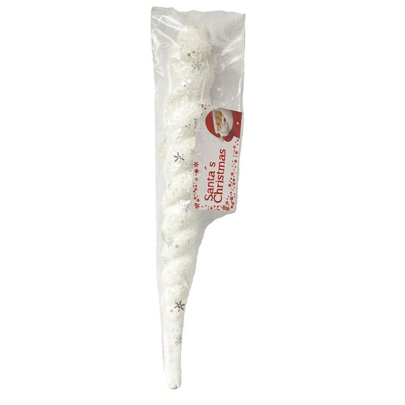 Icicl 10 C/snowflak-Lent Pt-Bl