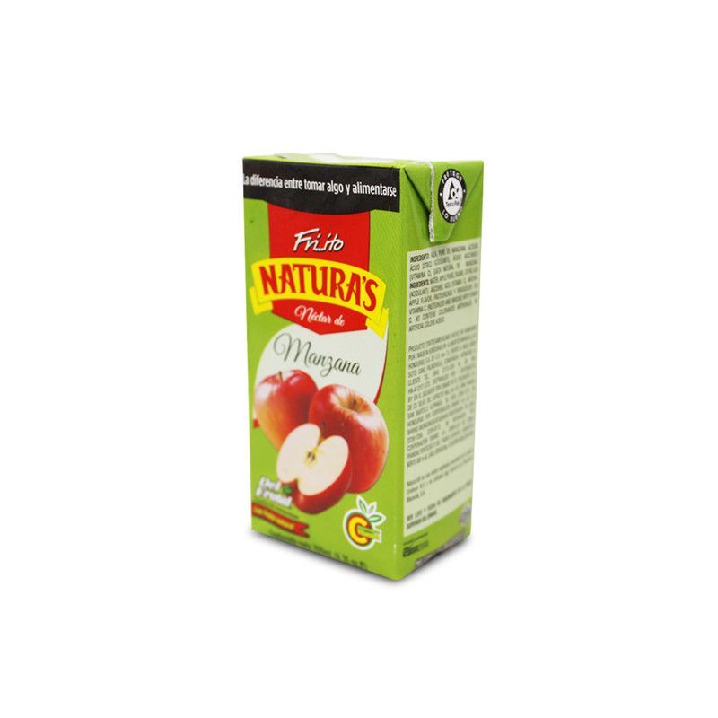 Jugo Naturas De Manzana 200ml