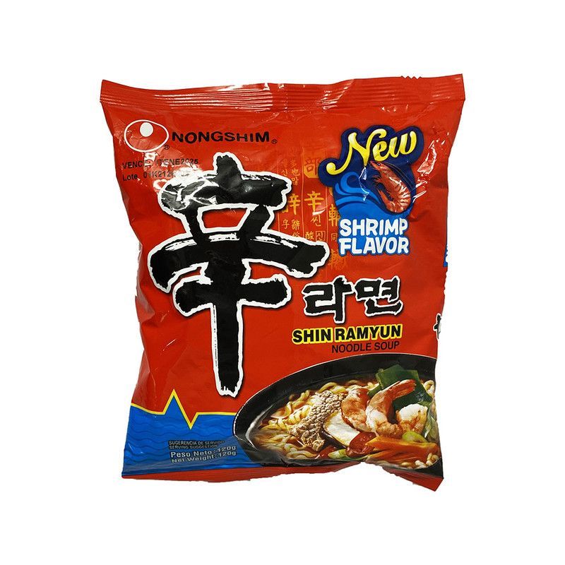 Sopa Shin Ramyun 120gr Camaron