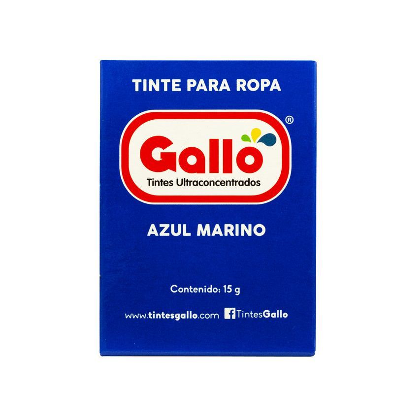 Tinte Gallo Color Azul Marino