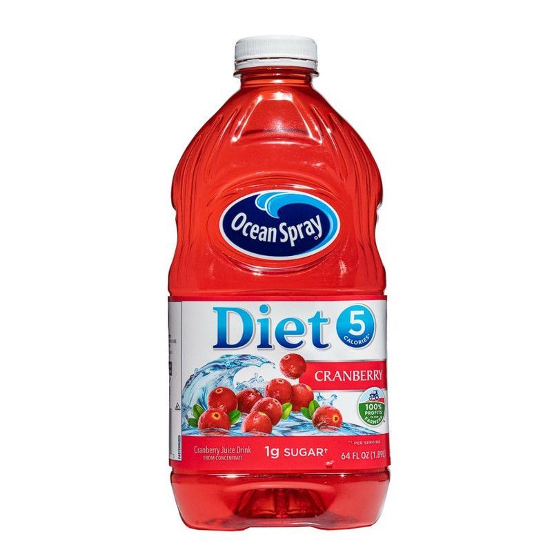 Jugo Crnbrry Diet Ocn Spry 64z