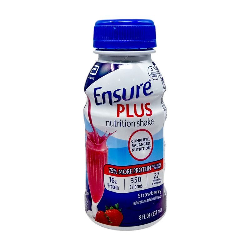 Strawberry Ensure Plus 8 Oz