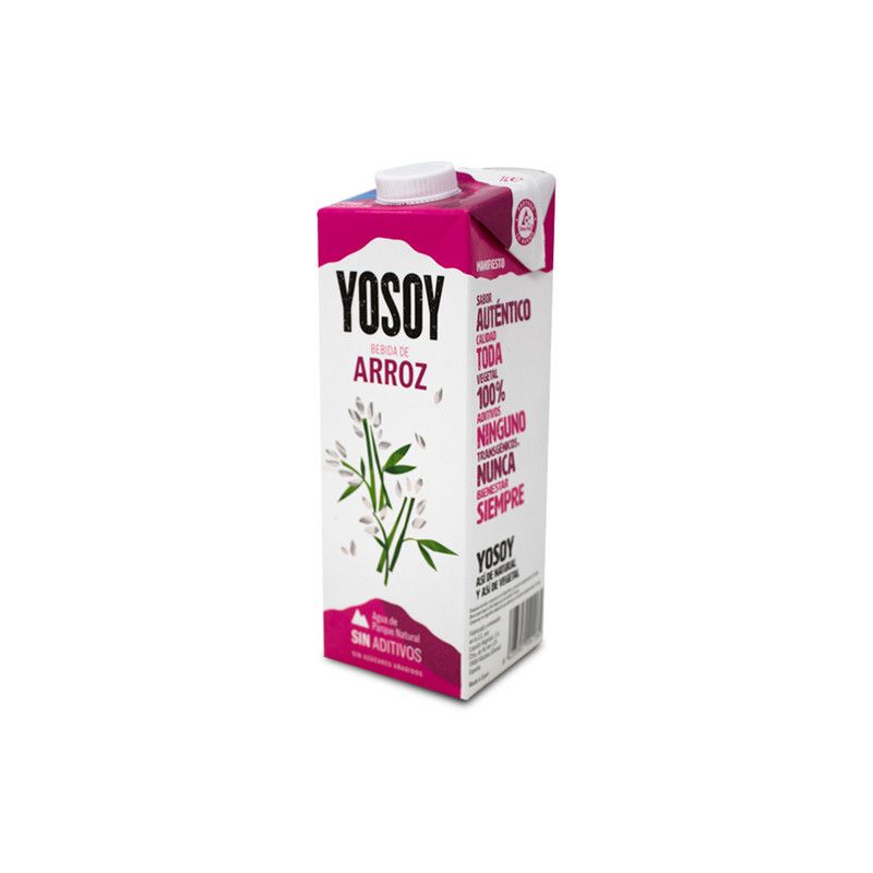 Leche De Arroz Yosoy 1 Lt