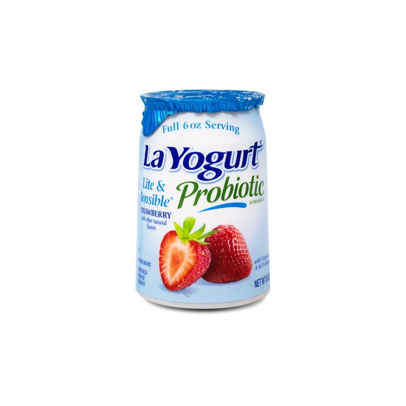 Light Strawberry La Yogurt 6 Z