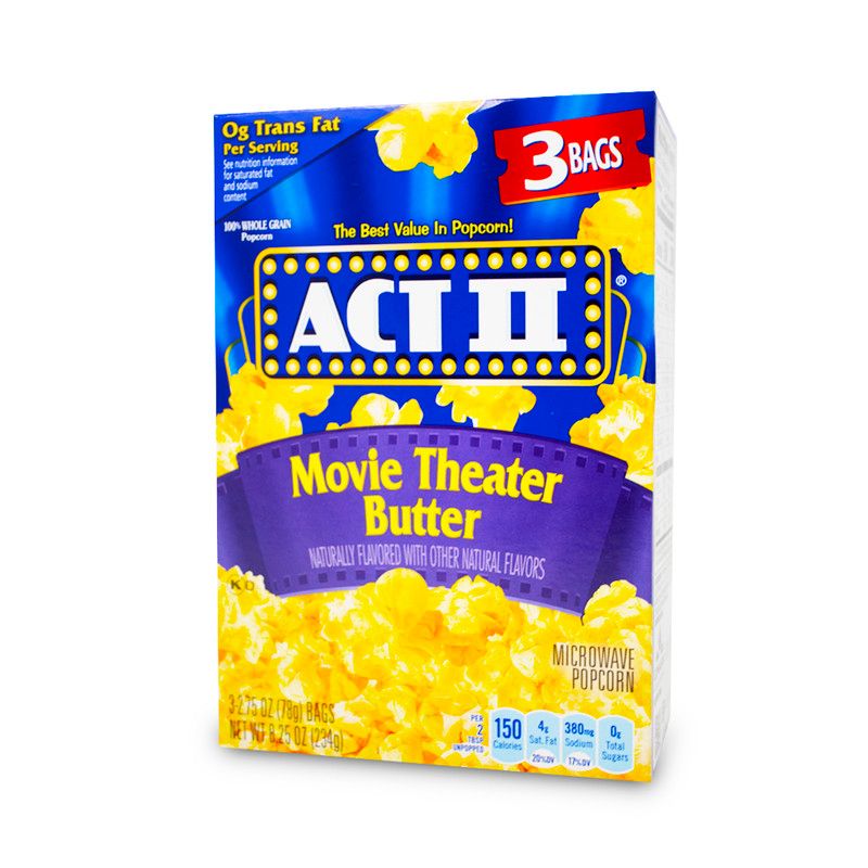 Palomitas Actii Butter 8.25 Oz