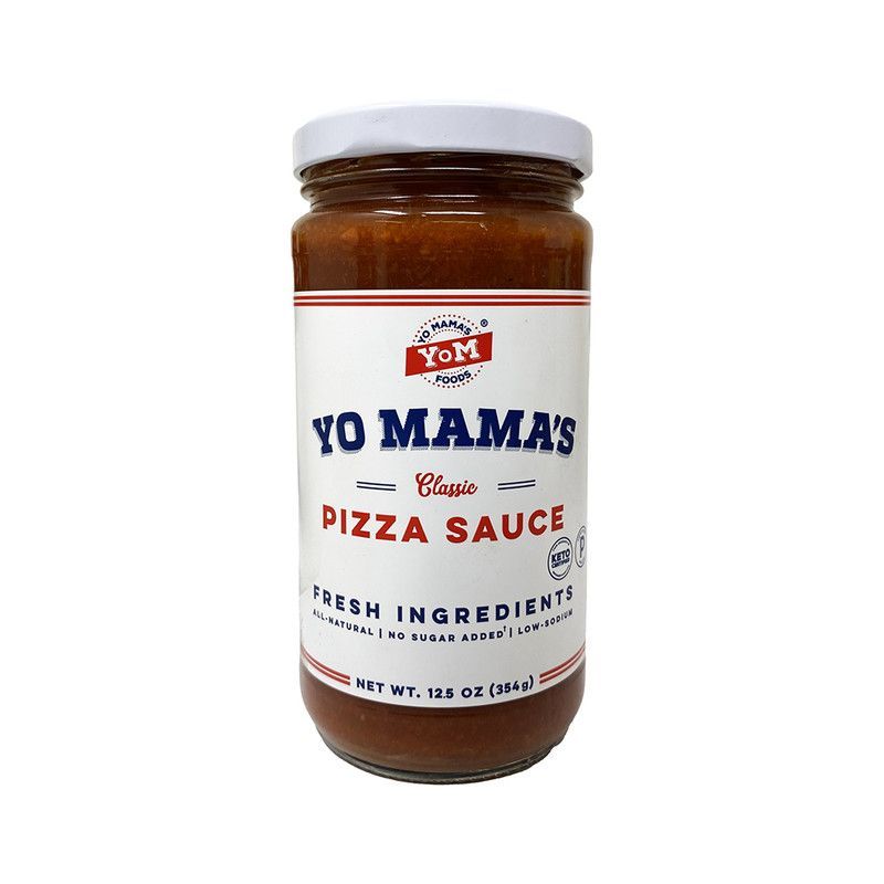 Pizza Sauce Yo Mamas 12.5 Oz