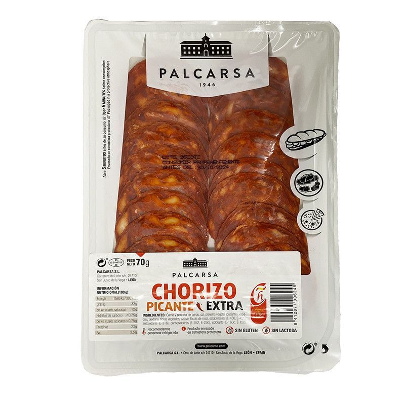 Chorizo Picante Palcarsa 80 Gr