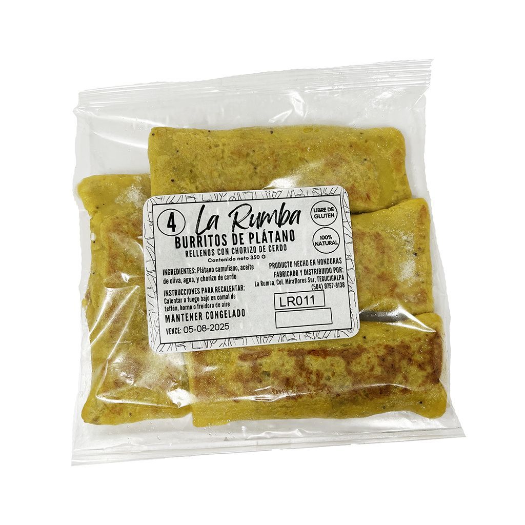 Burrito Plátano Relle Rumba 4u