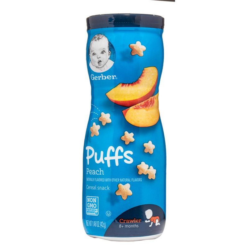 Grads Puffs Peach