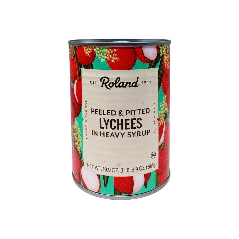 Lychees Heavy Syrup Roland 20z
