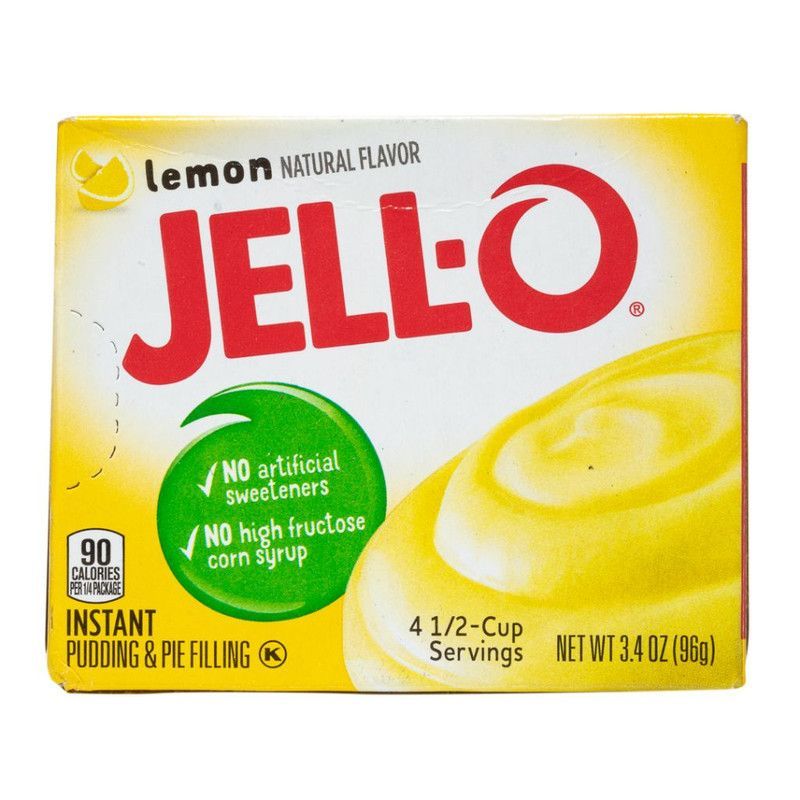 Pudding Inst Lemon Jello 3.4oz