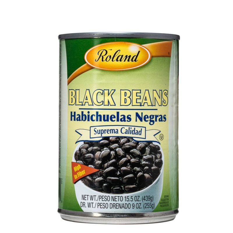 Frijoles Negros Roland 15.5oz