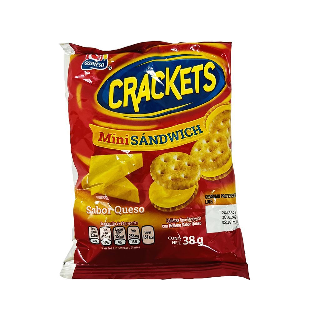 Galleta Mini Crakert Suel 38gr
