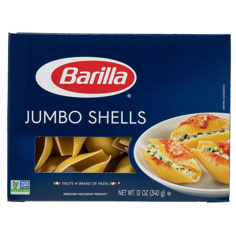 Pasta Caracol Jumb Barilla 12z