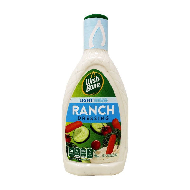 Aderezo Ranch Lt Wish Bone 15z