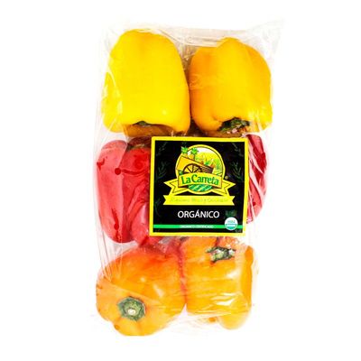 Chile Morron Organico  6u