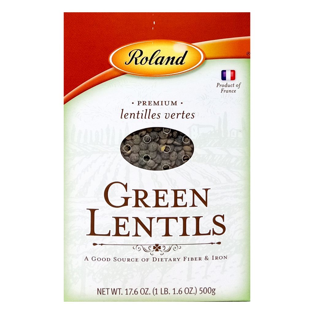 Dried Green Lentils 17.6 Oz