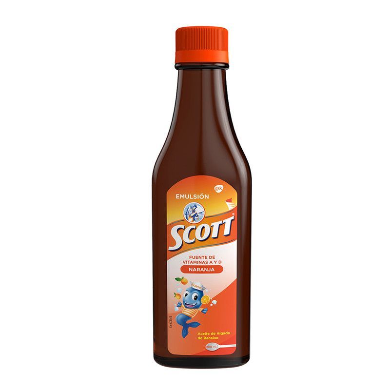Emulsion Scott De Naranja 200m