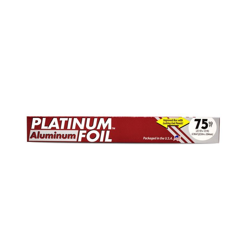 Papel Aluminio Platinum 75ft