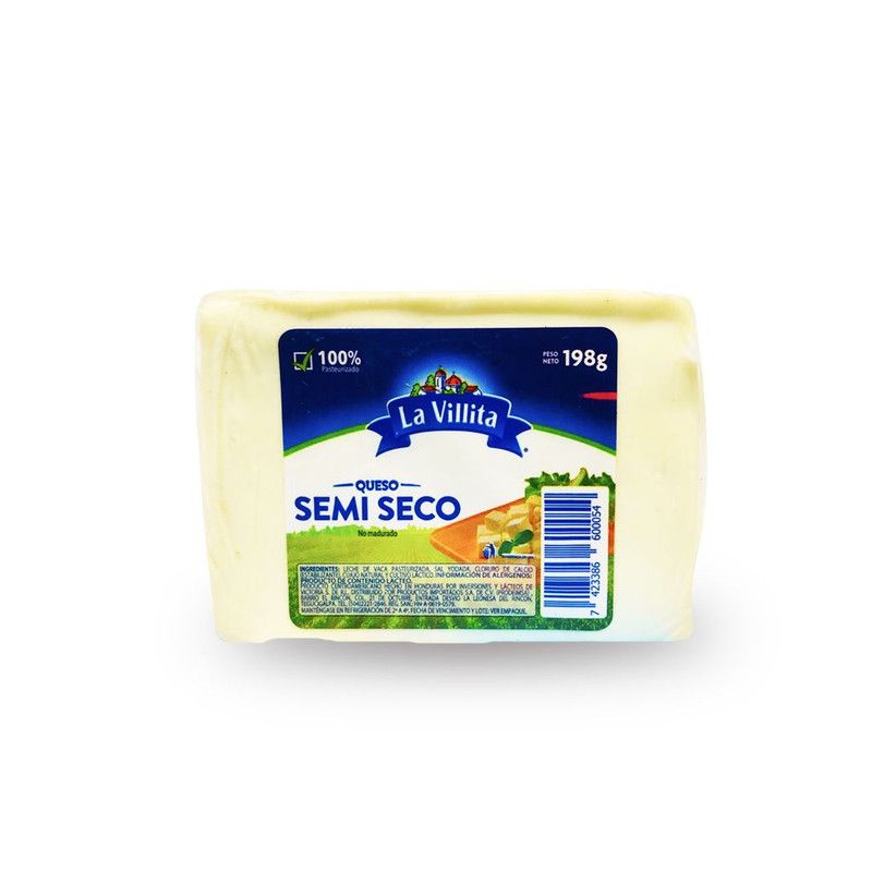 Queso Semi Seco  Villita 198gr