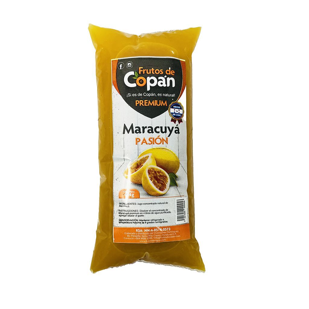 Pulpa De Maracuya S/s 454gr