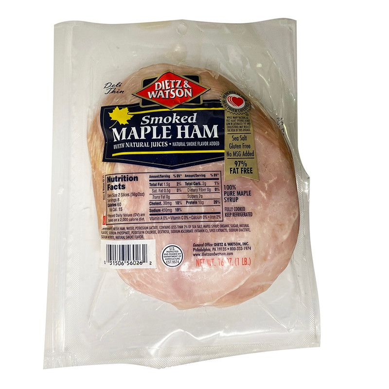Maple Ham Dietz &amp; Watson 16 Oz