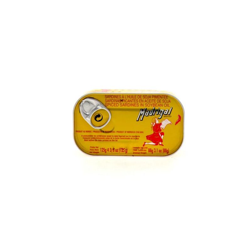 Sardina Madrigal Picante 125g