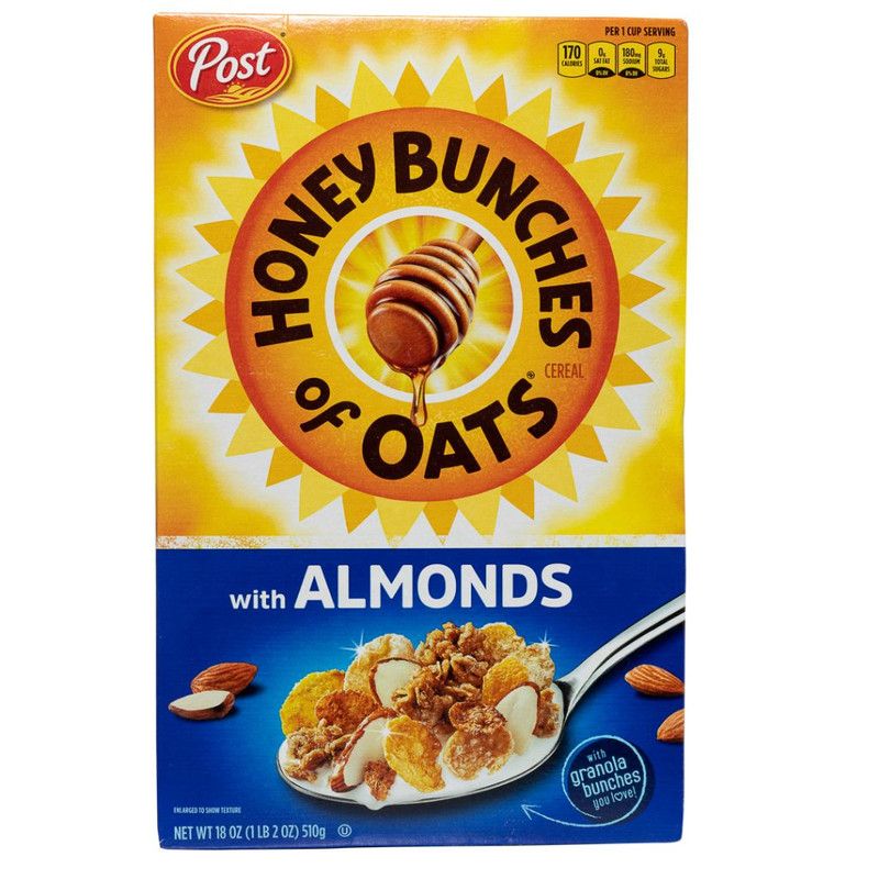 Cereal Post Honey Bunc 18 Oz