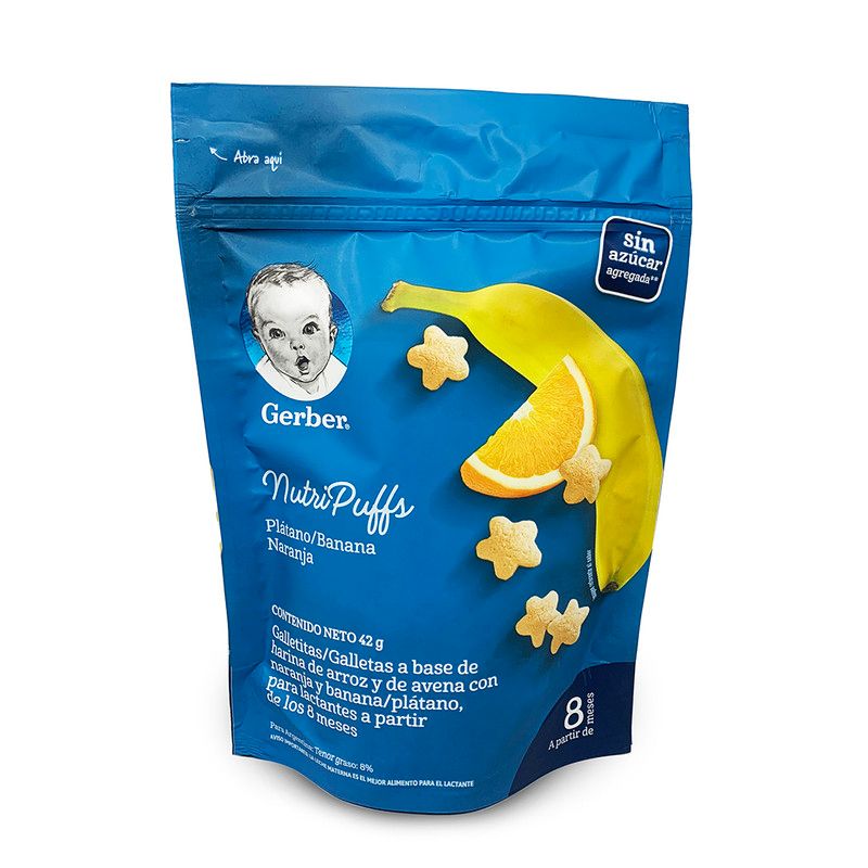 Gerber Nutri Banano/naran 42gr