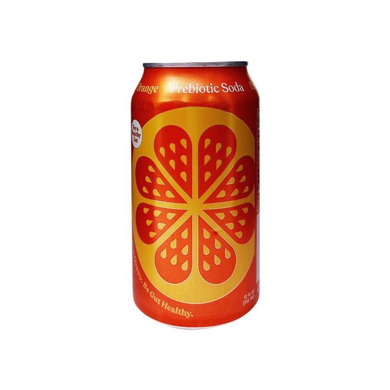 Poppi Orange Preb Soda 12 Oz