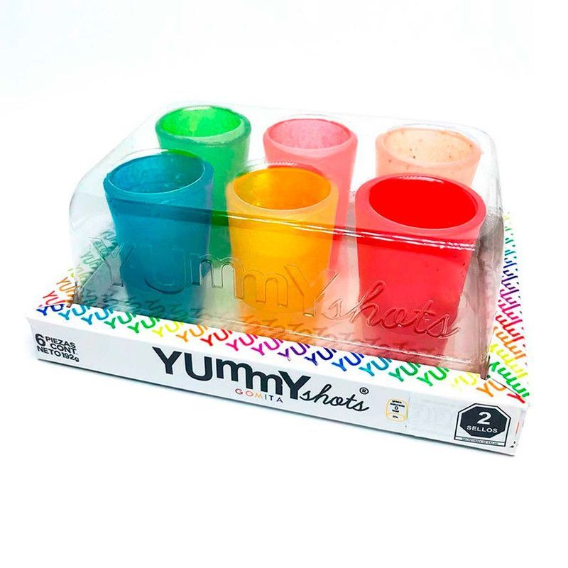 Yummy Shots Gomita 6 Pack 192g