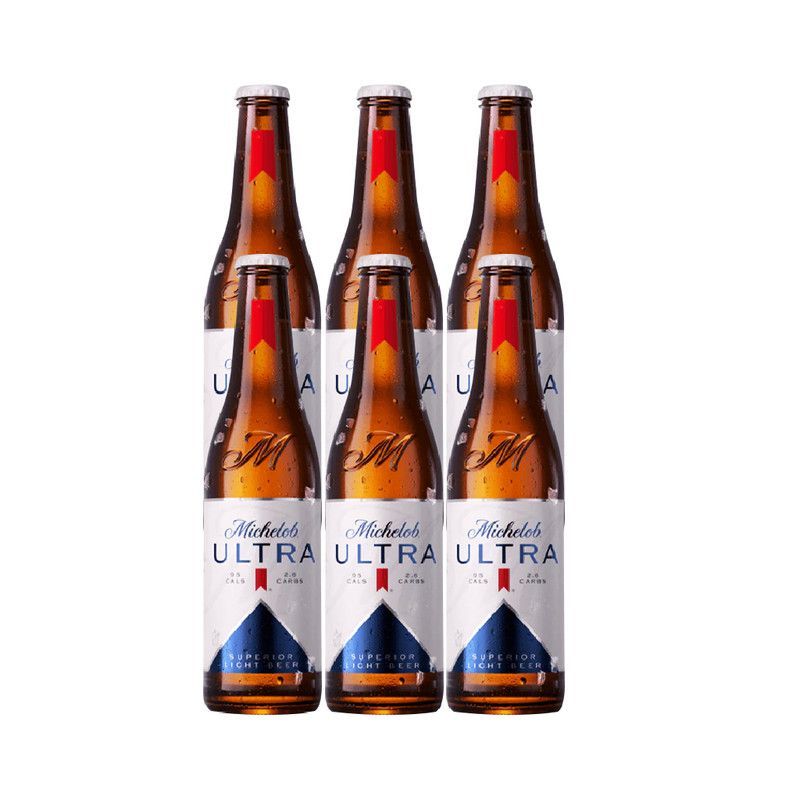 Six Pack Michelob Ultra Botella 12oz
