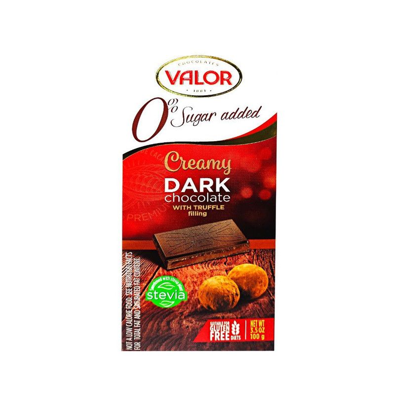 Valor Dark Chocolate 3.5 Oz